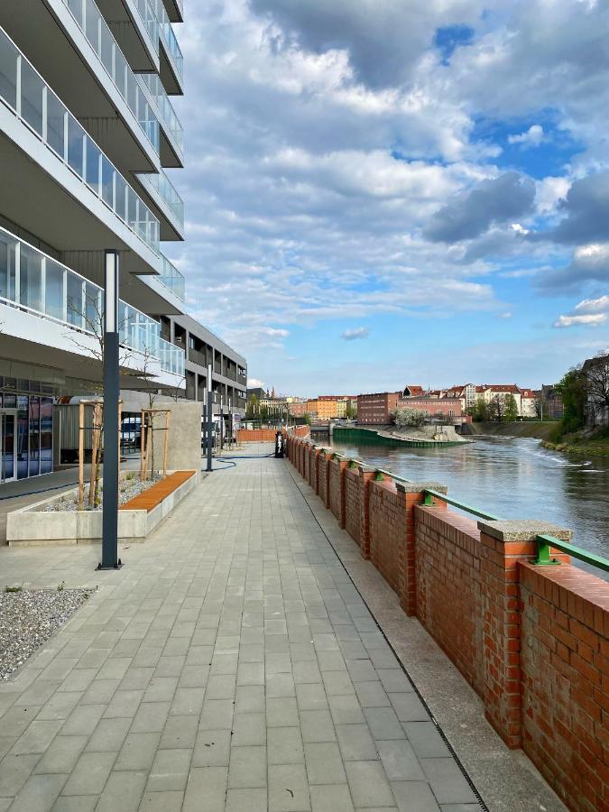 Piekny Apartament Nad Odra W Centrum Wroclawia Exteriér fotografie